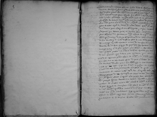 Etude de Me Nicolas Caron à Amiens (étude n°27). Minutes de l'année 1663