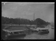 Vue d'ensemble à Paris - vue prise pont sur la Seine près de la Concorde - juillet 96