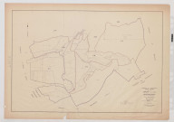 Plan du cadastre rénové - Thoix : section Plan d'ensemble sud