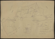 Plan du cadastre rénové - Ercourt : section A1