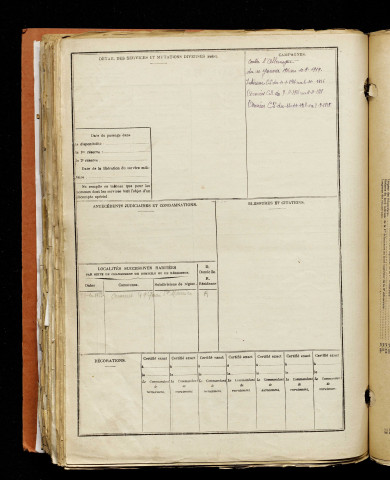 Daumal, Marceau Maximilien Rodolphe, né le 18 avril 1897 à Hornoy-le-Bourg (Somme), classe 1917, matricule n° 170, Bureau de recrutement d'Amiens