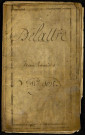Livret militaire du sergent Jean-Baptiste Delattre, arrivé au Corps le 8 mai 1839 comme jeune soldat de la classe 1837, inscrit sous le n° 1273 sur la liste du contingent du département de la Somme