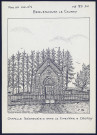Berlencourt-le-Cauroy (Pas-de-Calais) : chapelle seigneuriale dans le cimetière - (Reproduction interdite sans autorisation - © Claude Piette)
