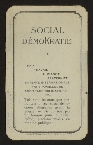 SOCIAL DEMOKRATIE. PAX-LABOR