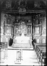 Eglise de Vitermont : l'autel et les boiseries du choeur