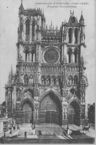 Cathédrale d'Amiens (1220-1288) - Façade occidentale