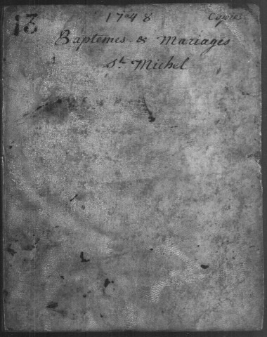 Amiens (Saint-Michel) : baptêmes, mariages, sépultures