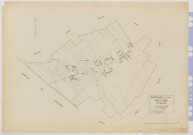 Plan du cadastre rénové - Agenville : section unique 1ère feuille
