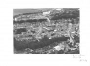 Doullens. Vue aérienne de la ville