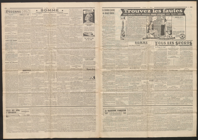 Le Progrès de la Somme, numéro 21407, 28 avril 1938