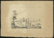 Tom. 1er page. Site de Liancourt, plantage de bled