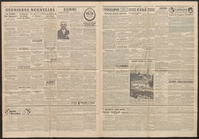 Le Progrès de la Somme, numéro 21649, 29 décembre 1938