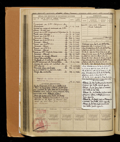 Chivot, Marius Olivier Fernand, né le 16 juin 1894 à Valines (Somme), classe 1914, matricule n° 1295, Bureau de recrutement d'Abbeville