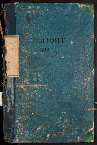 Maison de correction des Carmélites à Abbeville. Registre d'écrou : sans numéro d'écrou. 03 septembre 1812 - 22 juin 1813