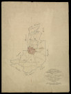 Plan du cadastre napoléonien - Lamotte-Warfusee (Lamotte en Santerre) : tableau d'assemblage