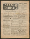 Nord Football. Organe officiel de la Ligue Nord de la Fédération Française de Football Association, numéro 758