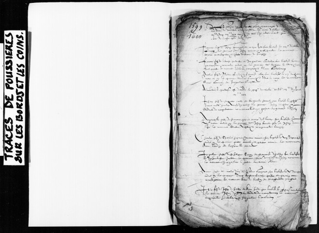 Doullens (Notre-Dame) : baptêmes, mariages, sépultures