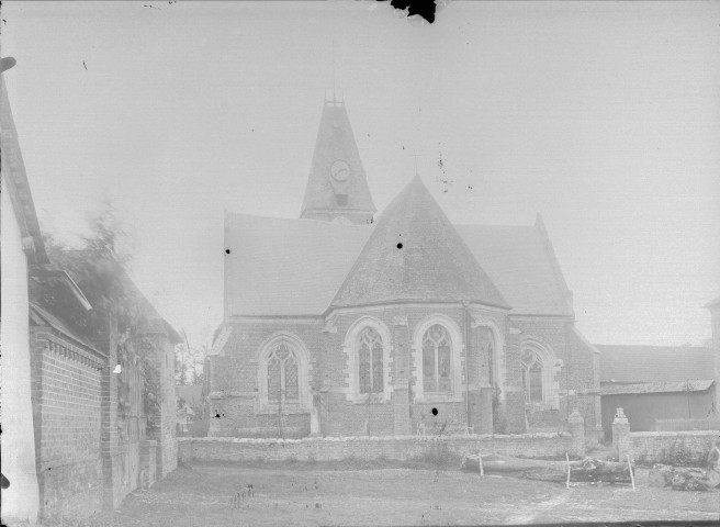 Villers-Campsart. Eglise, Abside