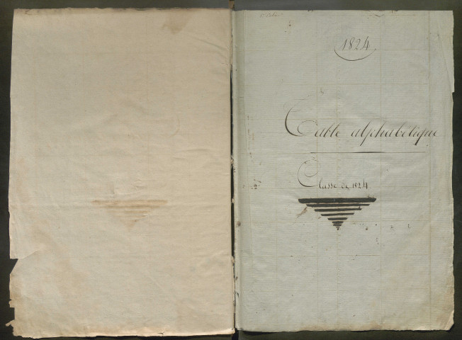 Table alphabétique (ensemble du département), plus table des substitutions et remplacements de la période 1824-1825