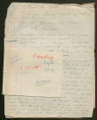 Témoignage de Landry, Auguste et correspondance avec Jacques Péricard