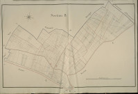 Plan du cadastre napoléonien - Saint-Sauflieu : B