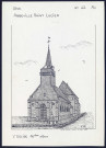Abbeville-Saint-Lucien (Oise) : l'église XVIe - (Reproduction interdite sans autorisation - © Claude Piette)