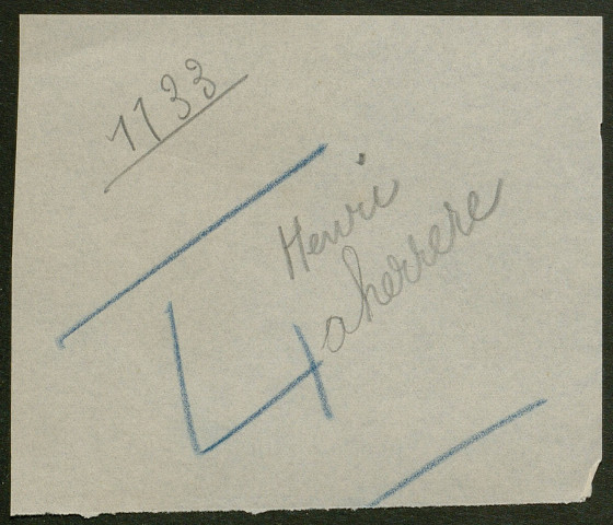 Témoignage de Laherreré, Henri et correspondance avec Jacques Péricard