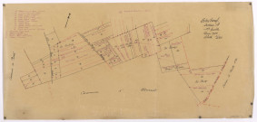 Plan du cadastre rénové - Estréboeuf : section A1
