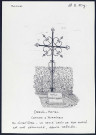 Dreuil-Hamel (commune d'Airaines) : seule croix de fer forgé - (Reproduction interdite sans autorisation - © Claude Piette)