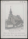 Tournehem-sur-la-Hem (Pas-de-Calais) : église Saint-Médard - (Reproduction interdite sans autorisation - © Claude Piette)