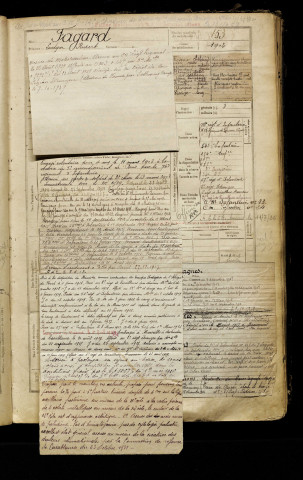 Fagard, Ludger Rupert, né le 05 mars 1884 à Saint-Maur-des-Fossés (Val-de-Marne), classe 1904, matricule n° 153, Bureau de recrutement de Péronne