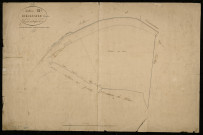 Plan du cadastre napoléonien - Eclusier-Vaux (Eclusier) : B1