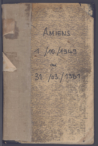 Table des successions et absences du bureau d'Amiens