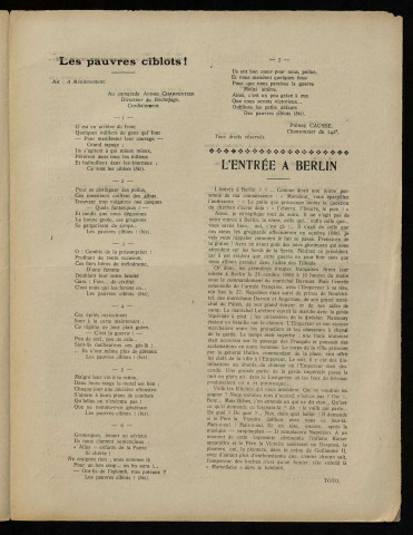 LE BOCHOFAGE. ORGANE ANTICAFARDEUX, KAISERICIDE ET EMBUSCOPHOBE