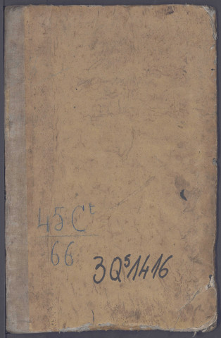 Table des successions et absences du bureau d'Amiens