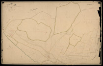 Plan du cadastre napoléonien - Cahon : Prés de Gouy (les) ; Bois (les) ; Chemin de Lambercourt (Le), B2