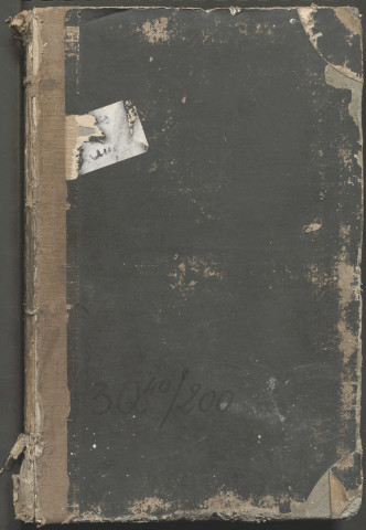 Table des successions et absences du bureau de Nouvion