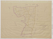 Plan du cadastre rénové - Foucaucourt-Hors-Nesle : section unique 1ère feuille