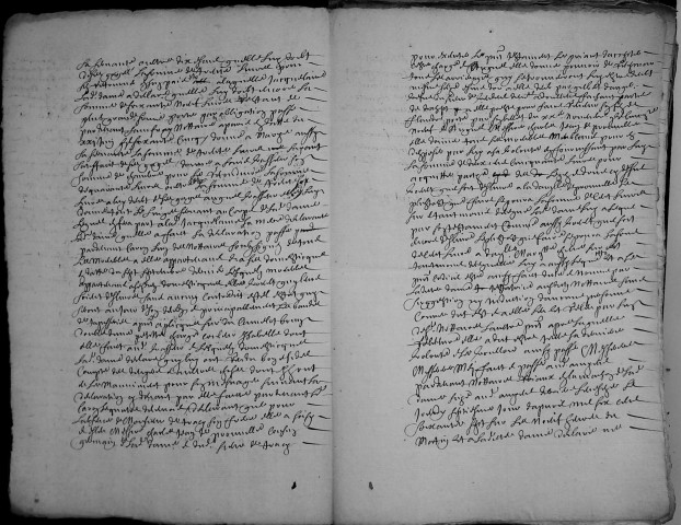 Etude de Me Nicolas Caron à Amiens (étude n°27). Minutes de l'année 1667