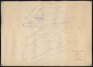 Plan du cadastre rénové - Gézaincourt : section C1
