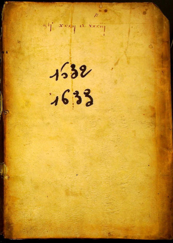 Etude de Me Martin Caron à Amiens (étude n°4). Minutes des années 1632-1633