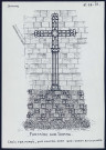 Fontaine-sur-Somme : croix en fer forgé - (Reproduction interdite sans autorisation - © Claude Piette)