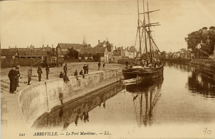 Abbeville. Le Port Maritime