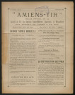 Amiens-tir, organe officiel de l'amicale des anciens sous-officiers, caporaux et soldats d'Amiens, numéro 12 (décembre 1908)