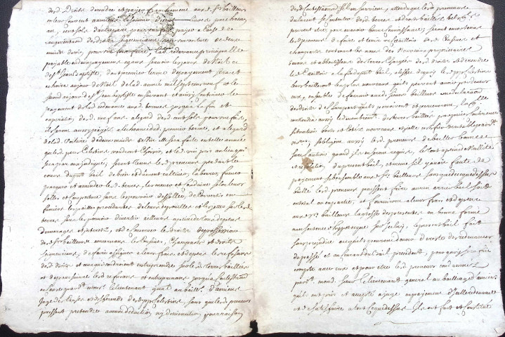Etude de Me Jean Duval à Amiens (étude n°8). Minutes de l'année 1707