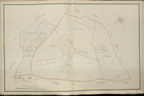 Plan du cadastre napoléonien - Atlas cantonal - Bavelincourt : B1