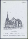 Combreux (Loiret) : l'église - (Reproduction interdite sans autorisation - © Claude Piette)