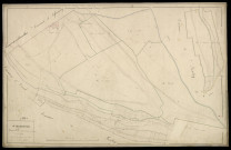 Plan du cadastre napoléonien - Lafresguimont-Saint-Martin (Guibermesnil) : Fond de Bérenger et de Watieville (Le), C