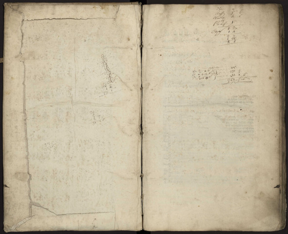 Contrôle des actes du bureau d'Abbeville pour la période du 14 juin 1738 au 27 février 1739