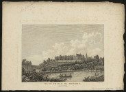 Vue du château de Maucreux, dans le Valois